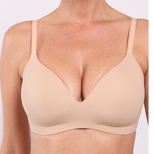 NWT Knix Size 7 WingWoman Contour Bra 38E 36F 38F Warm Sand Color